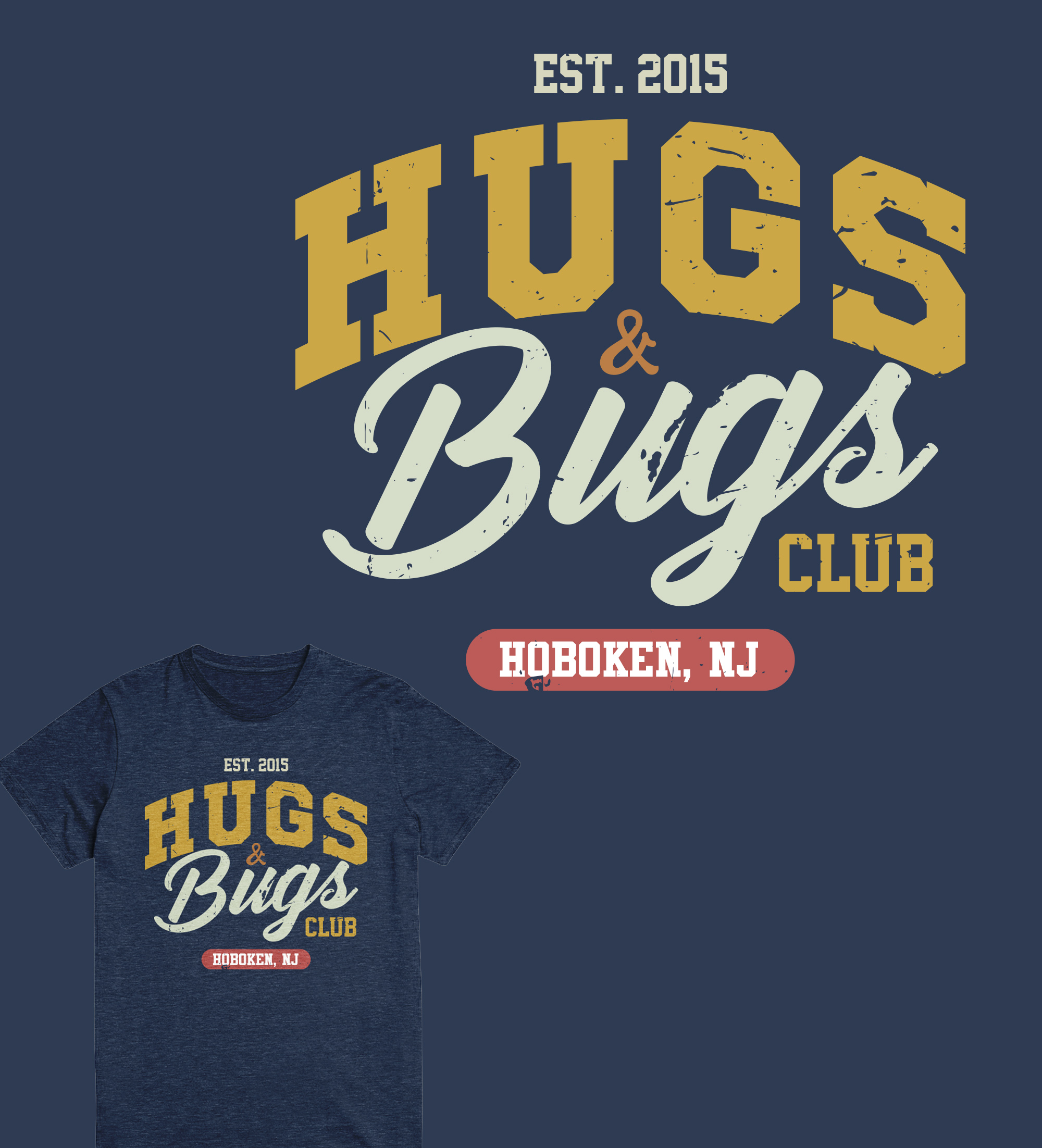 T-shirt Design by Teespixels for Hugs & Bugs Club | Design #35515129
