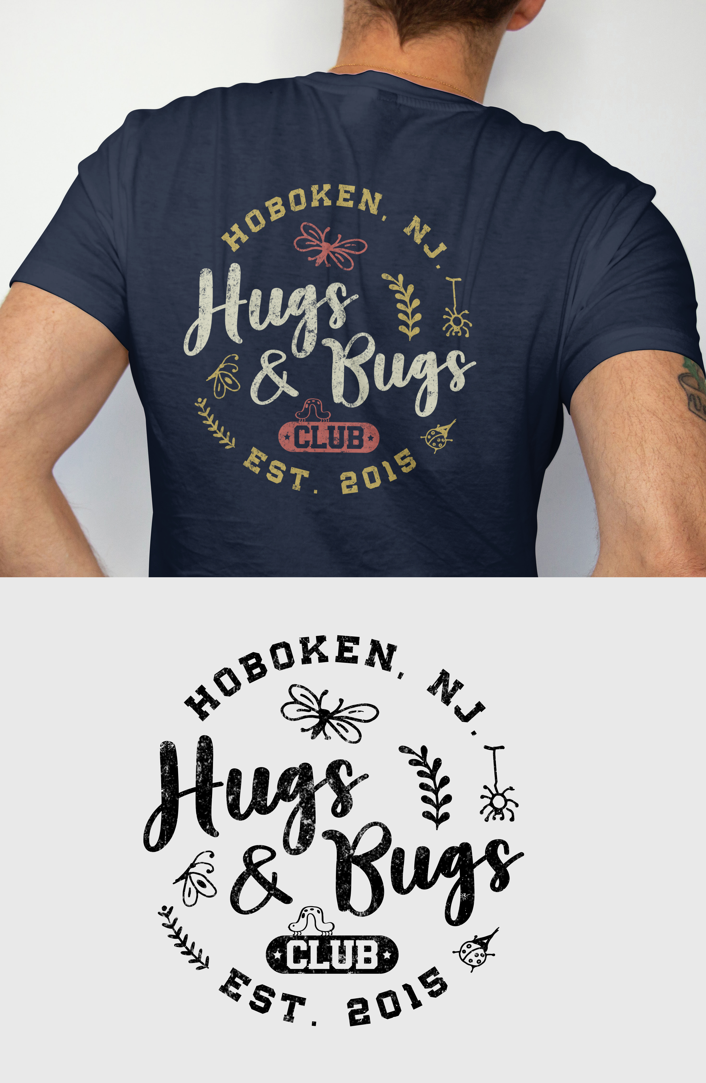 T-shirt Design by Adiba Craft for Hugs & Bugs Club | Design #35549664