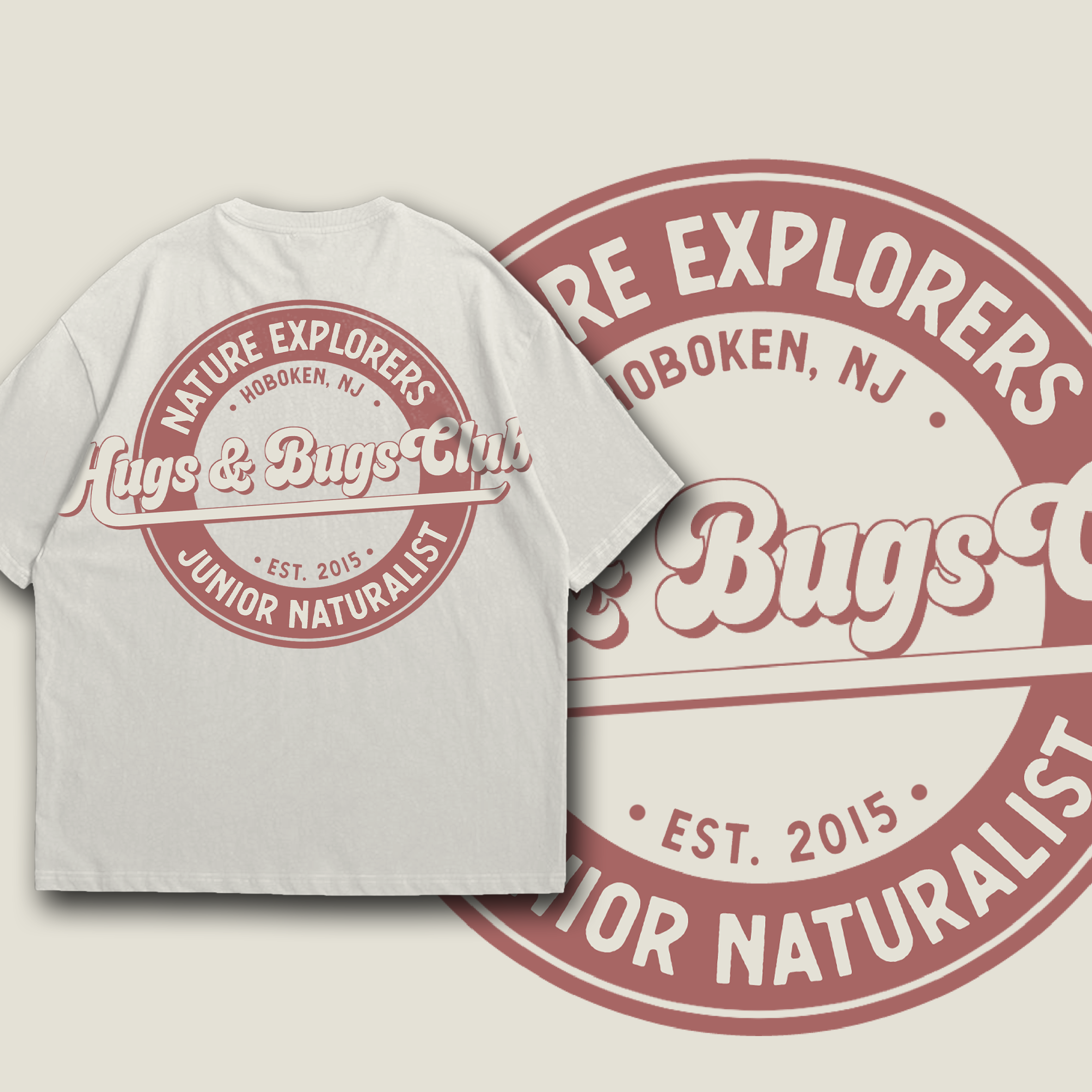 T-shirt Design by Fortunate Studio for Hugs & Bugs Club | Design #35505401