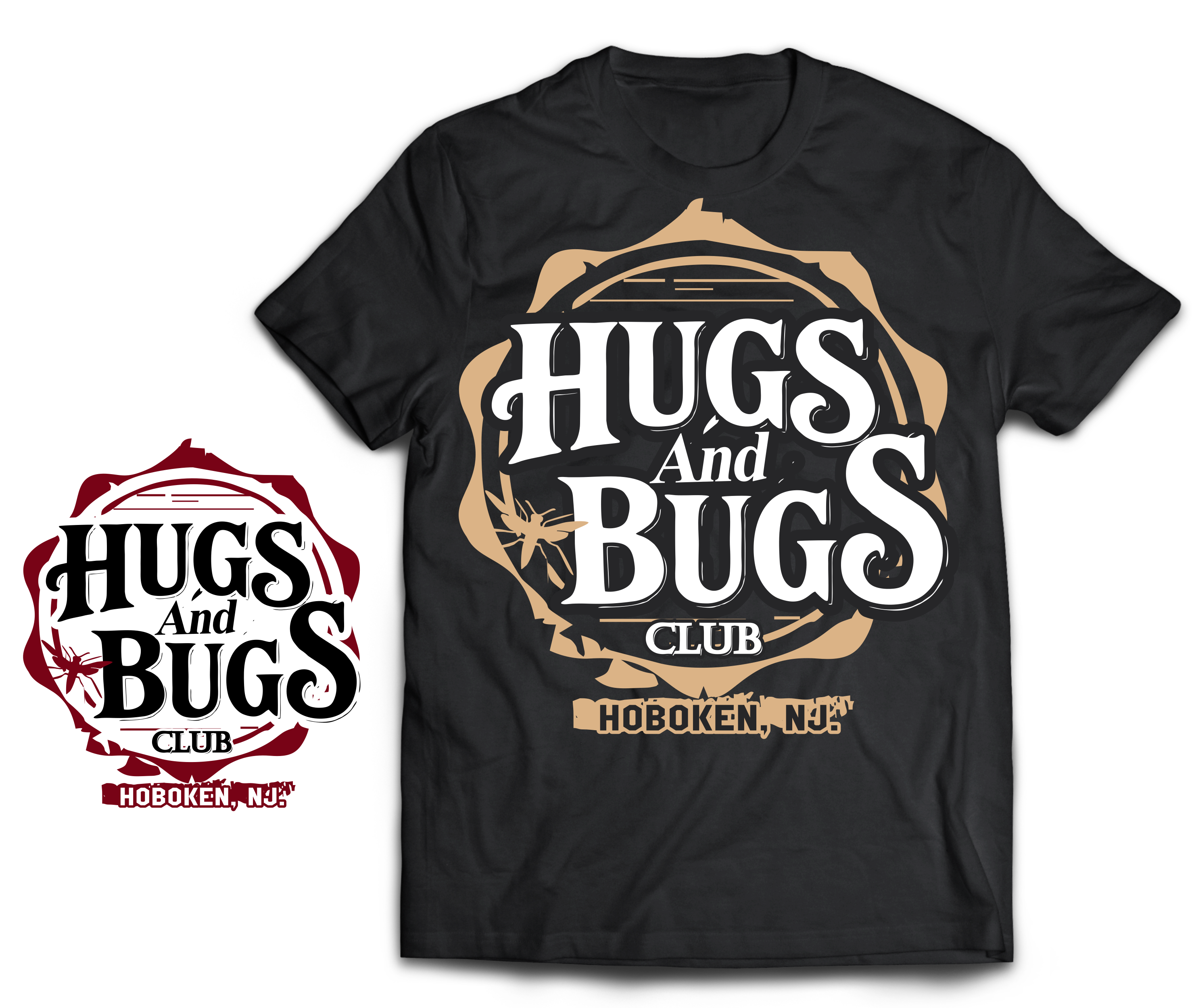 T-shirt Design by violina for Hugs & Bugs Club | Design #35547209