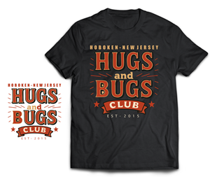 T-shirt Design by violina for Hugs & Bugs Club | Design: #35547223