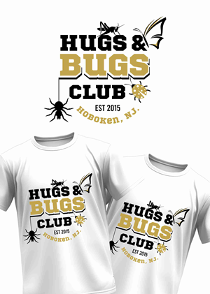 T-shirt Design by debdesign for Hugs & Bugs Club | Design: #35543029