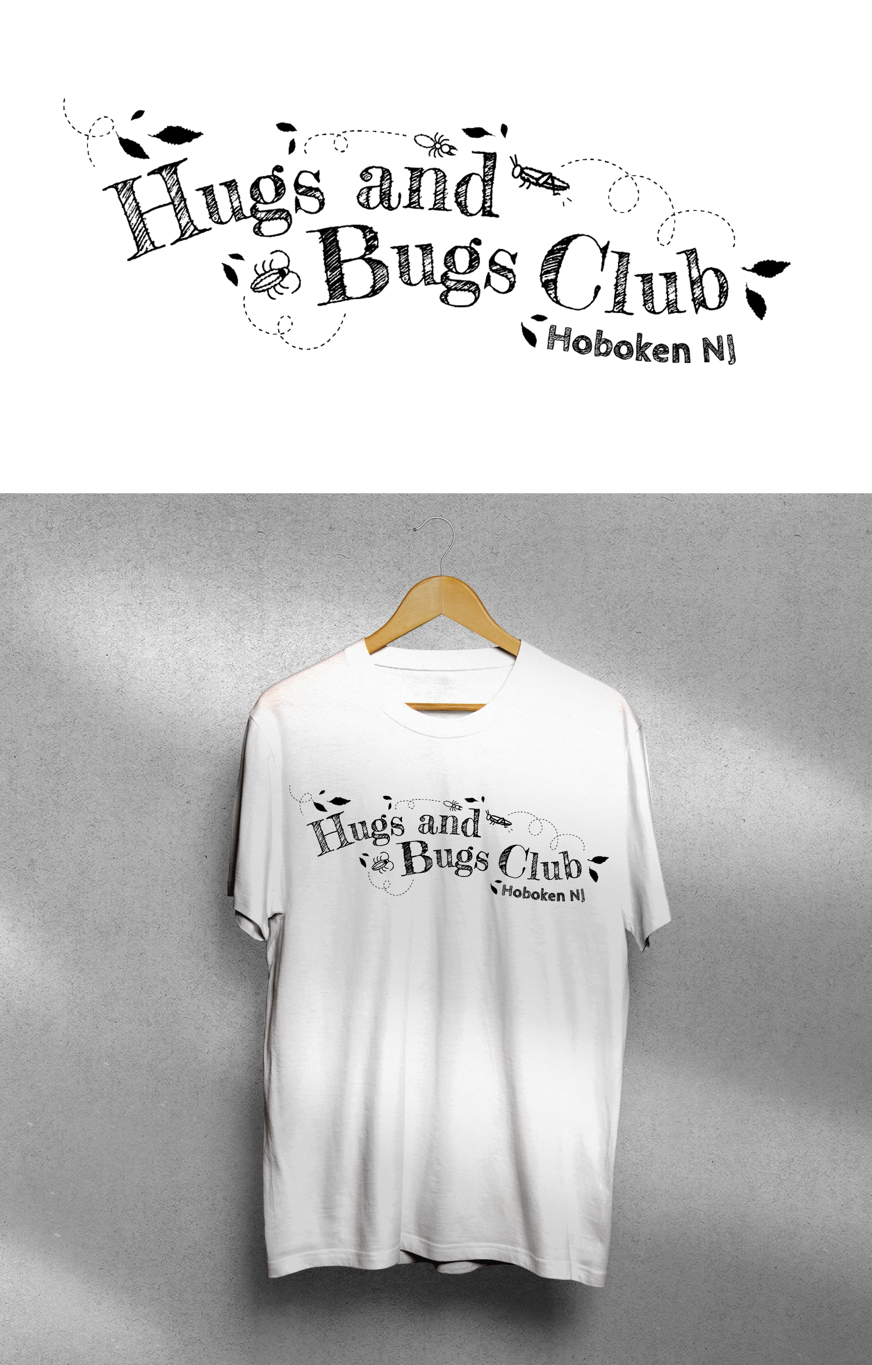 T-Shirt-Design von Lid Sucero für Hugs & Bugs Club | Design #35504151