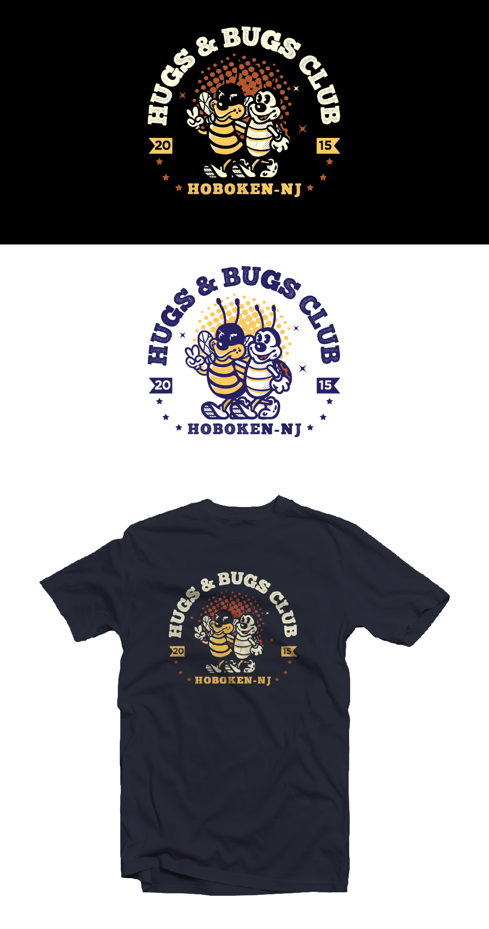 Design de T-shirt par Ngoeg pour Hugs & Bugs Club | Design #35545302
