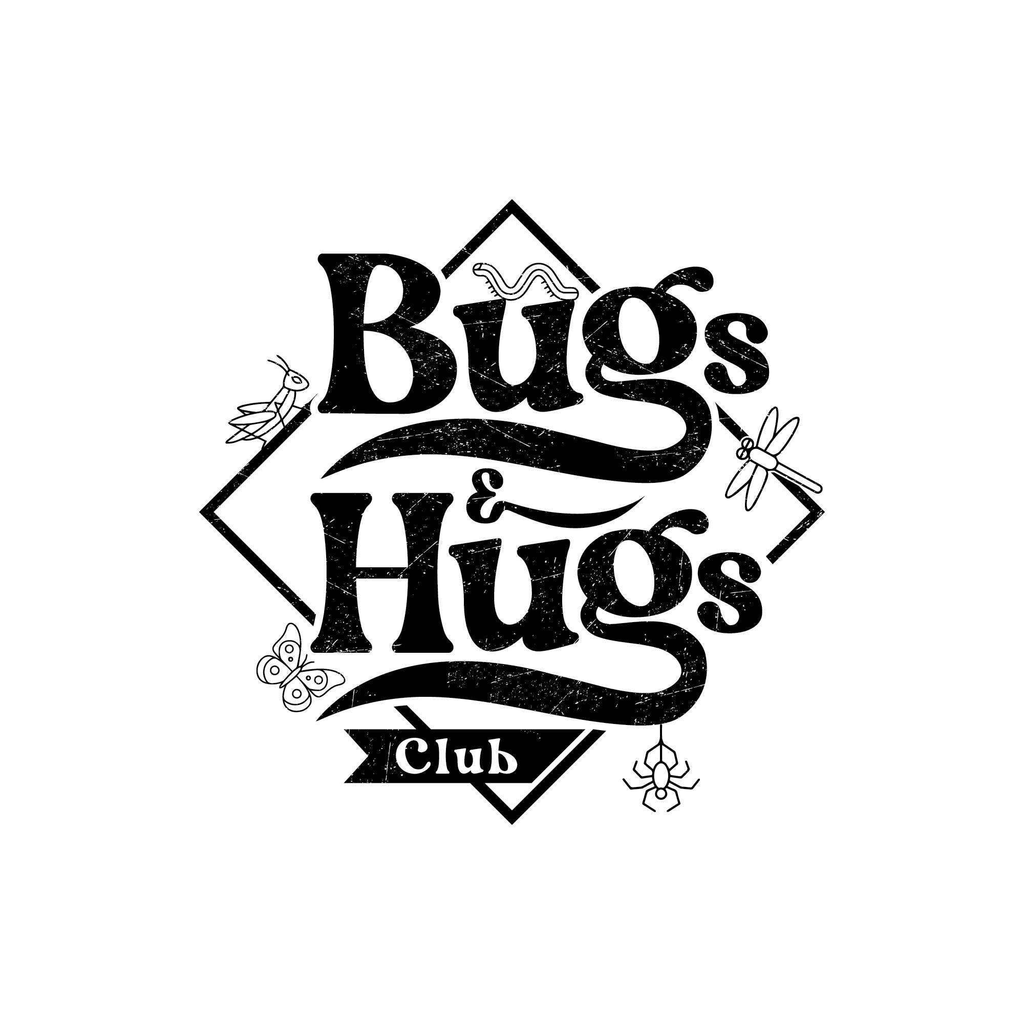 T-shirt Design by r. ilham for Hugs & Bugs Club | Design #35504089