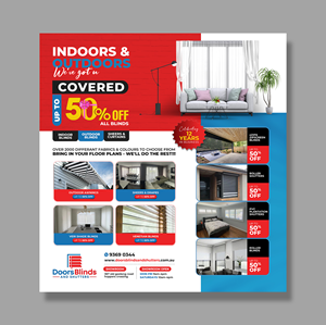 Graphic Design by debdesign for Doors Blinds & Shutters | Design: #35541320