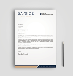 Letterhead Design by sadikul islam for LKMO Properties | Design: #35535748