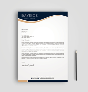 Letterhead Design by sadikul islam for LKMO Properties | Design: #35537791