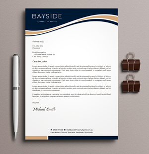 Letterhead Design by sadikul islam for LKMO Properties | Design: #35541007