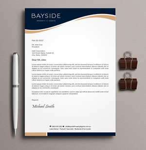 Letterhead Design by sadikul islam for LKMO Properties | Design: #35541009