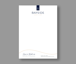 Letterhead Design by Andrés Sebastián for LKMO Properties | Design: #35517032