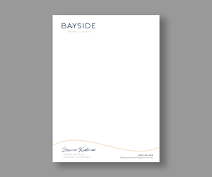 Letterhead Design by Andrés Sebastián for LKMO Properties | Design: #35517081
