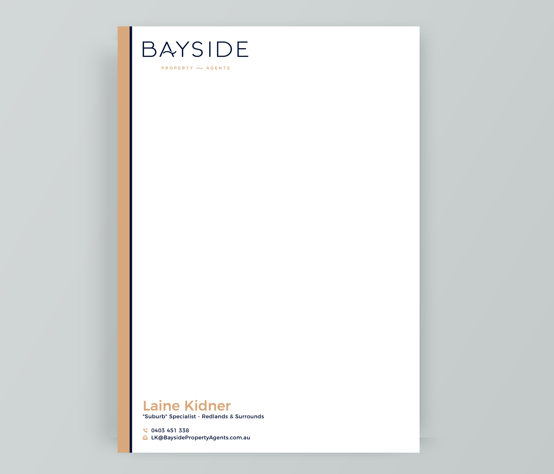 Letterhead Design by DesignerShahadat for LKMO Properties | Design #35516837