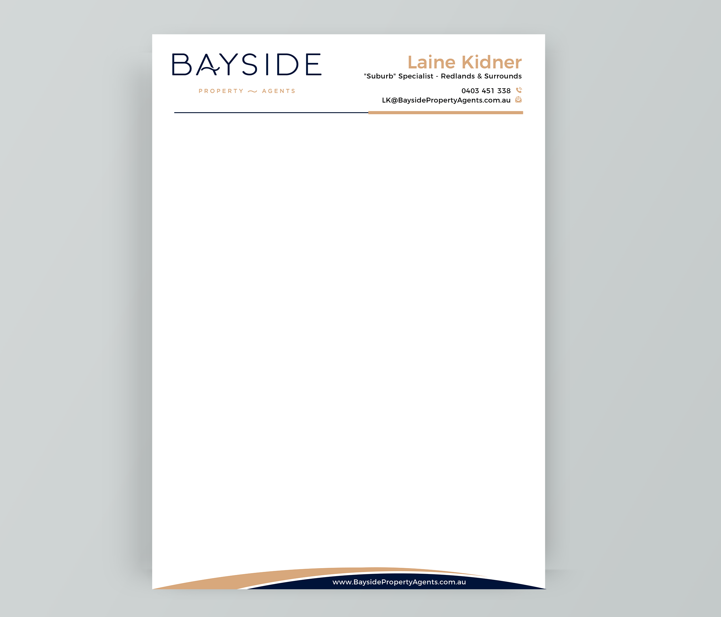 Letterhead Design by DesignerShahadat for LKMO Properties | Design #35516849