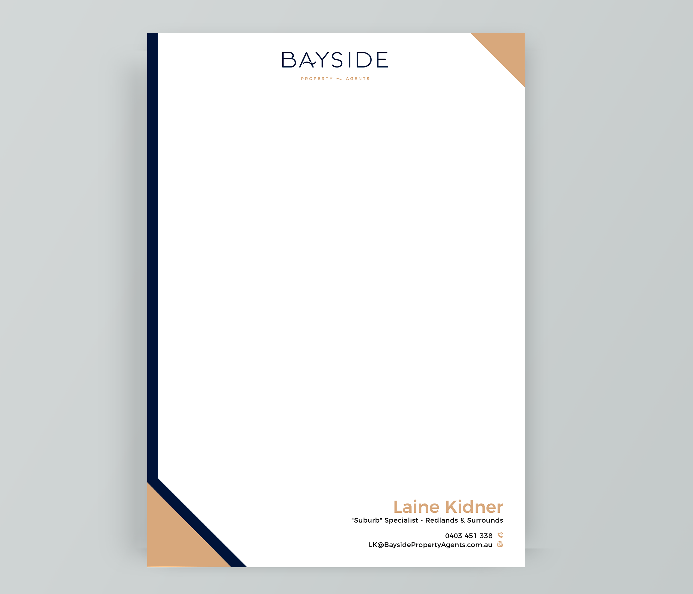 Letterhead Design by DesignerShahadat for LKMO Properties | Design #35516855