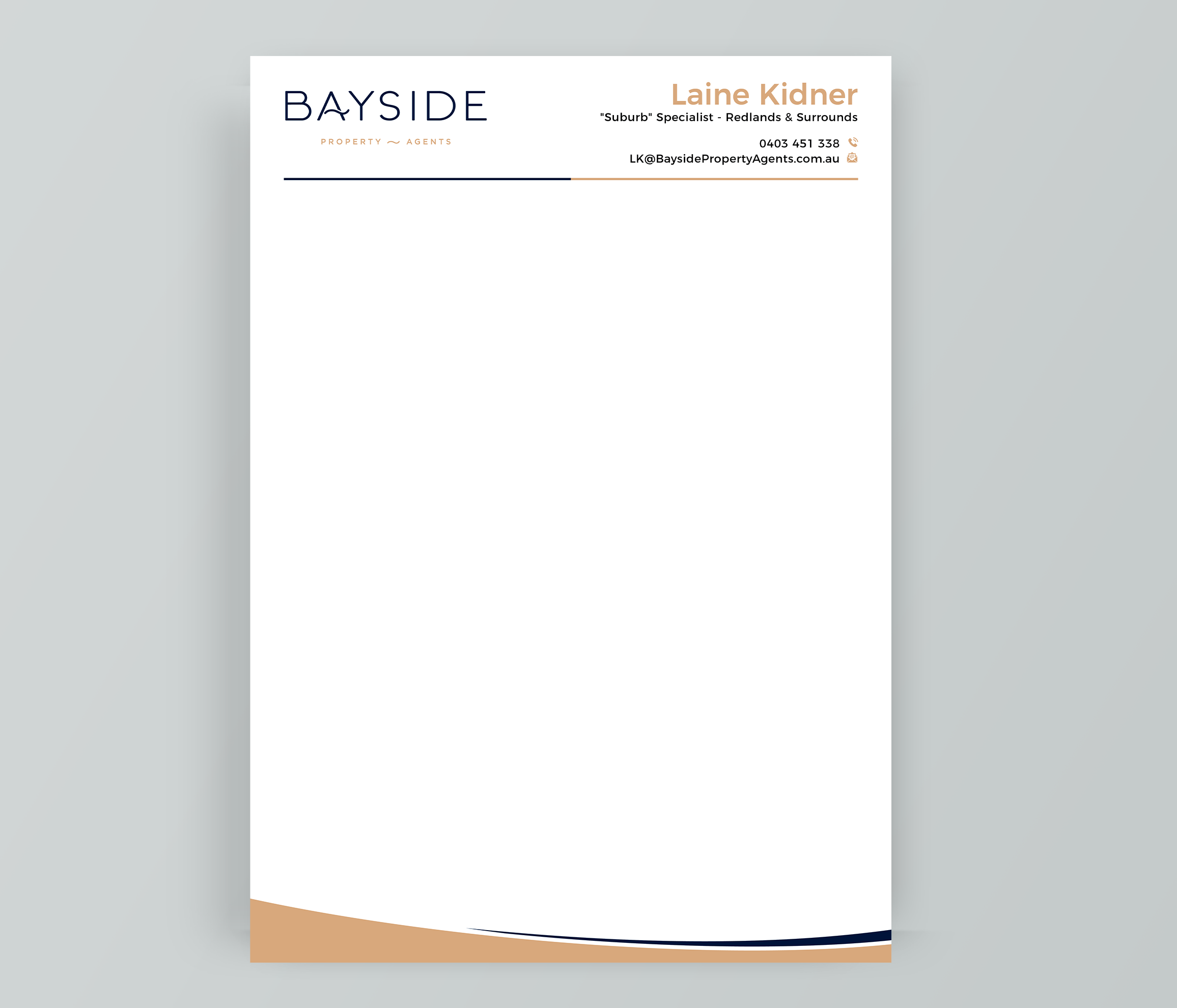 Letterhead Design by DesignerShahadat for LKMO Properties | Design #35516858