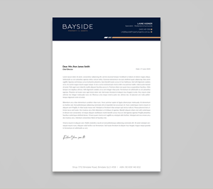 Letterhead Design by Sabbir_2025 for LKMO Properties | Design: #35504881