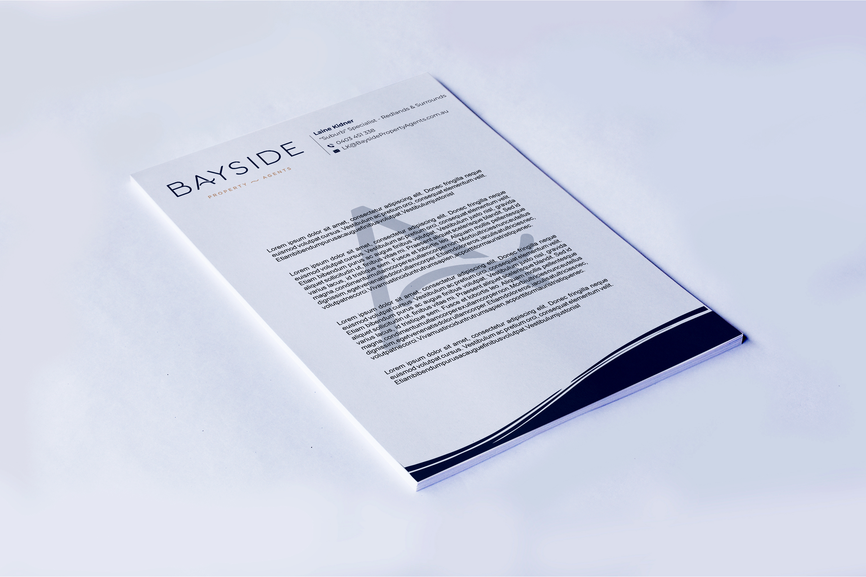 Letterhead Design by designer1975 for LKMO Properties | Design #35539305