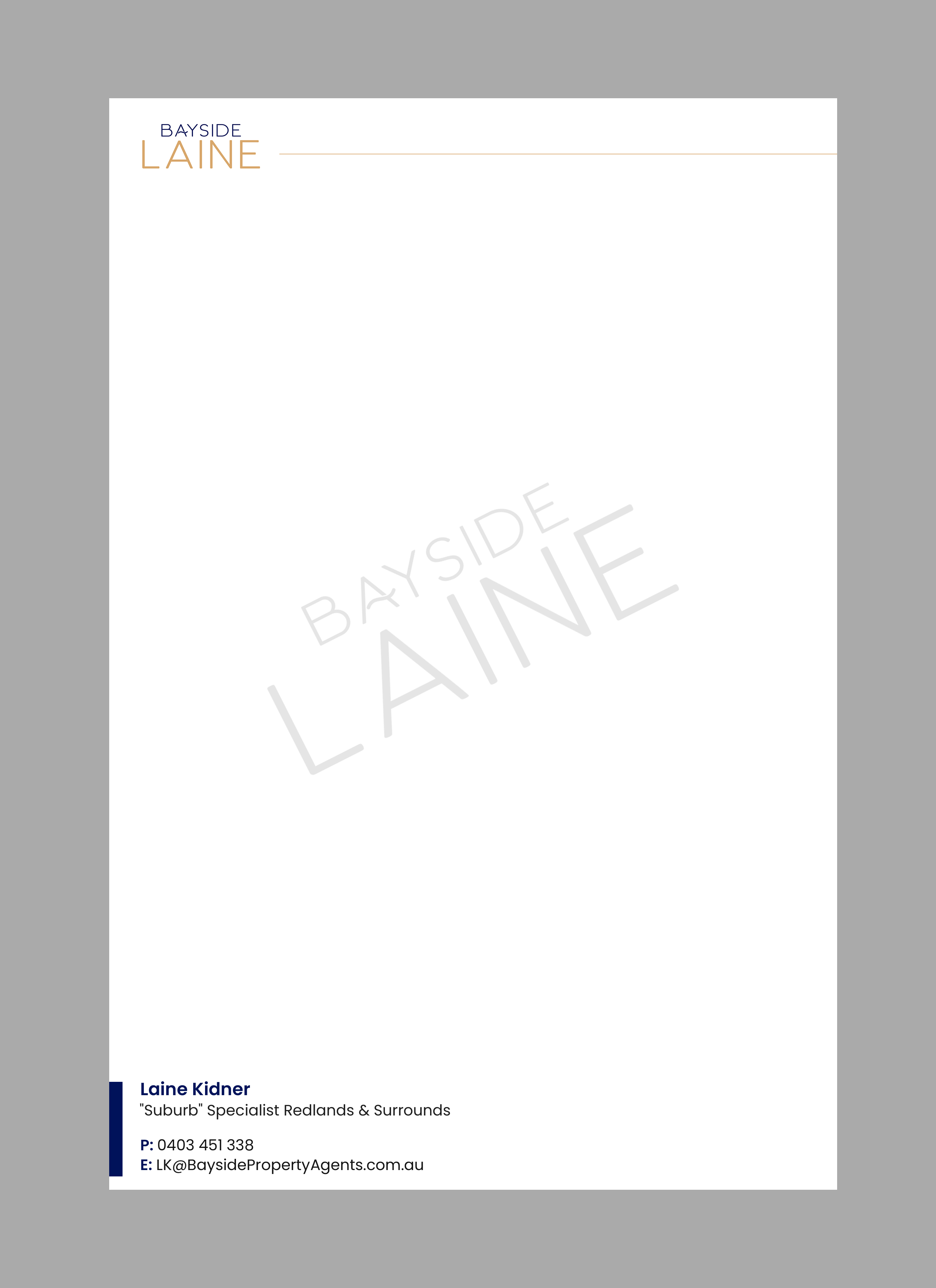 Letterhead Design by Creations Box 2015 for LKMO Properties | Design #35528225