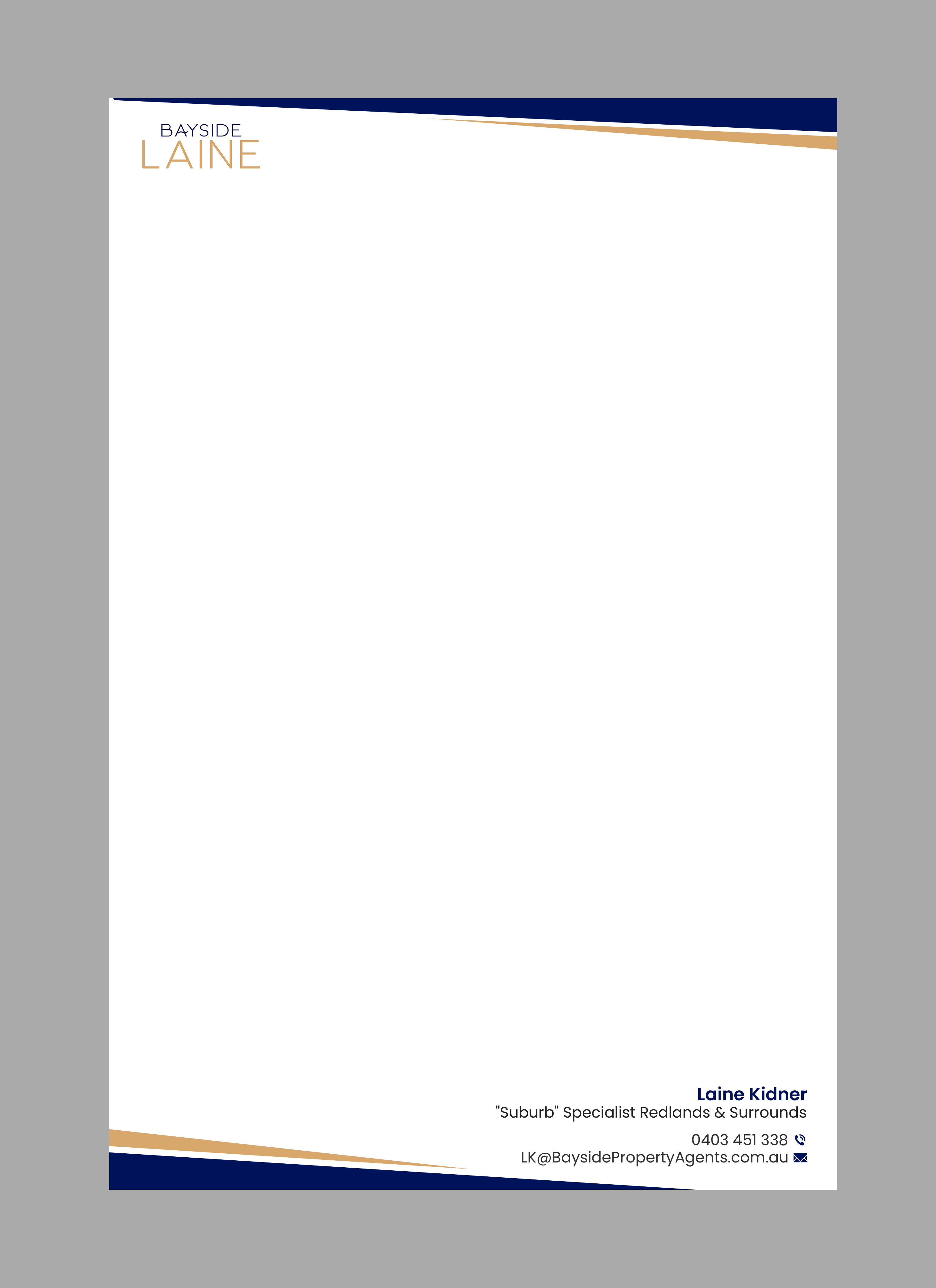 Letterhead Design by Creations Box 2015 for LKMO Properties | Design #35528230