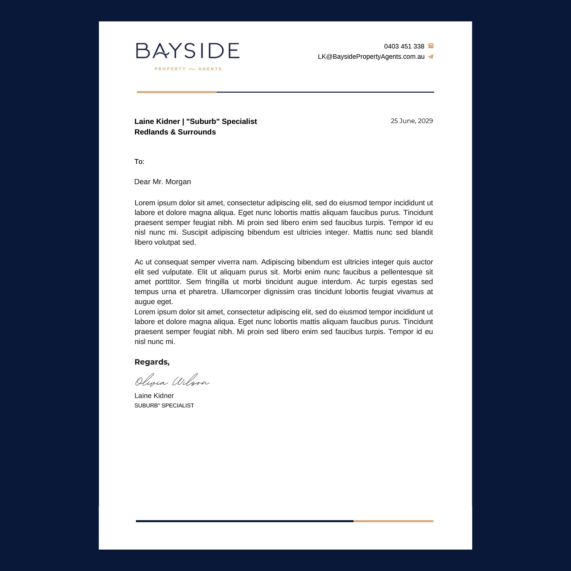Letterhead Design by rainbowmagic2017 for LKMO Properties | Design #35523779