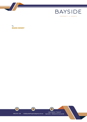 Letterhead Design by OWL-STUDIO for LKMO Properties | Design: #35545880