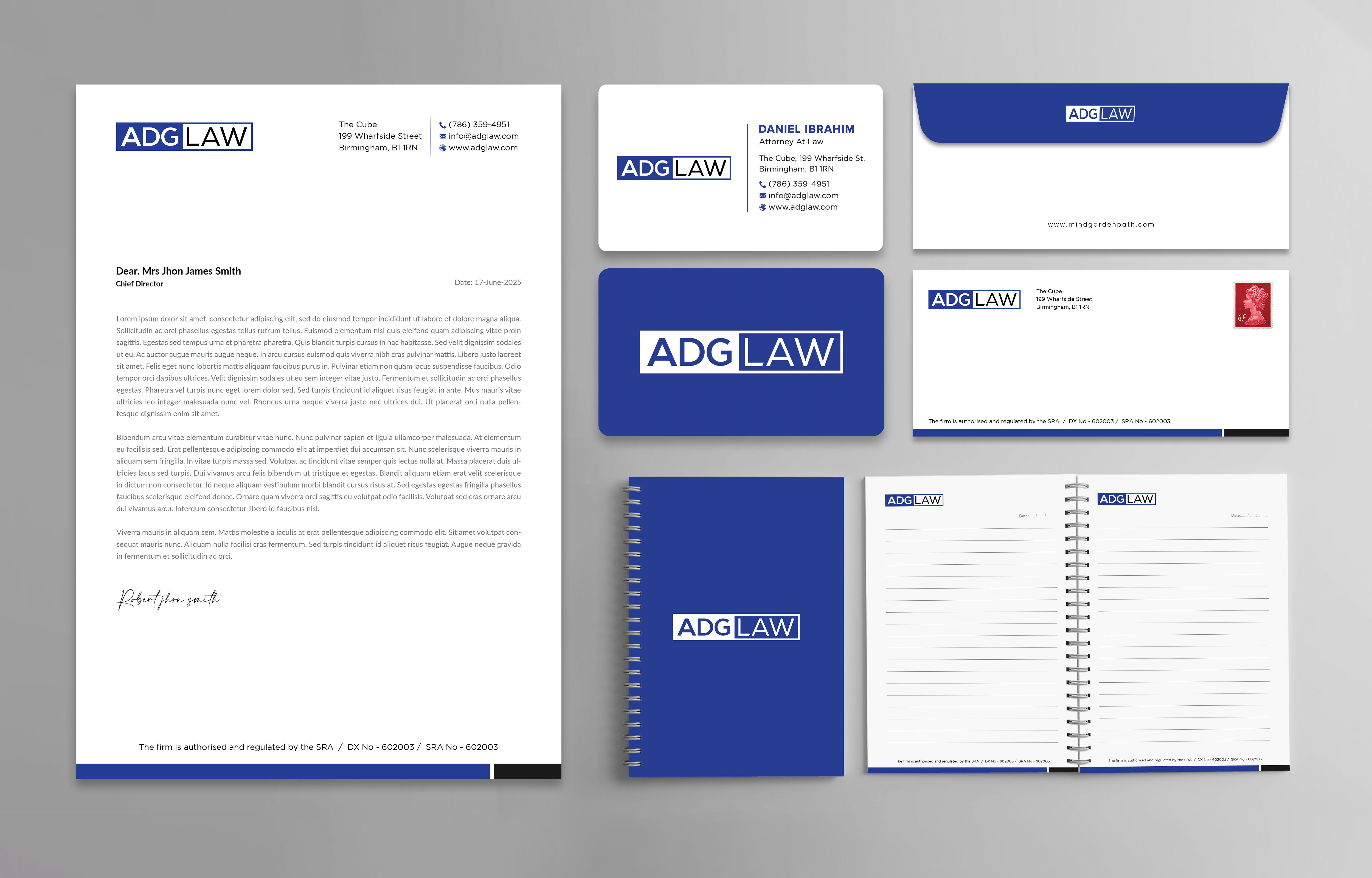 Stationery Design by Sabbir_2025 for this project | Design #35526251