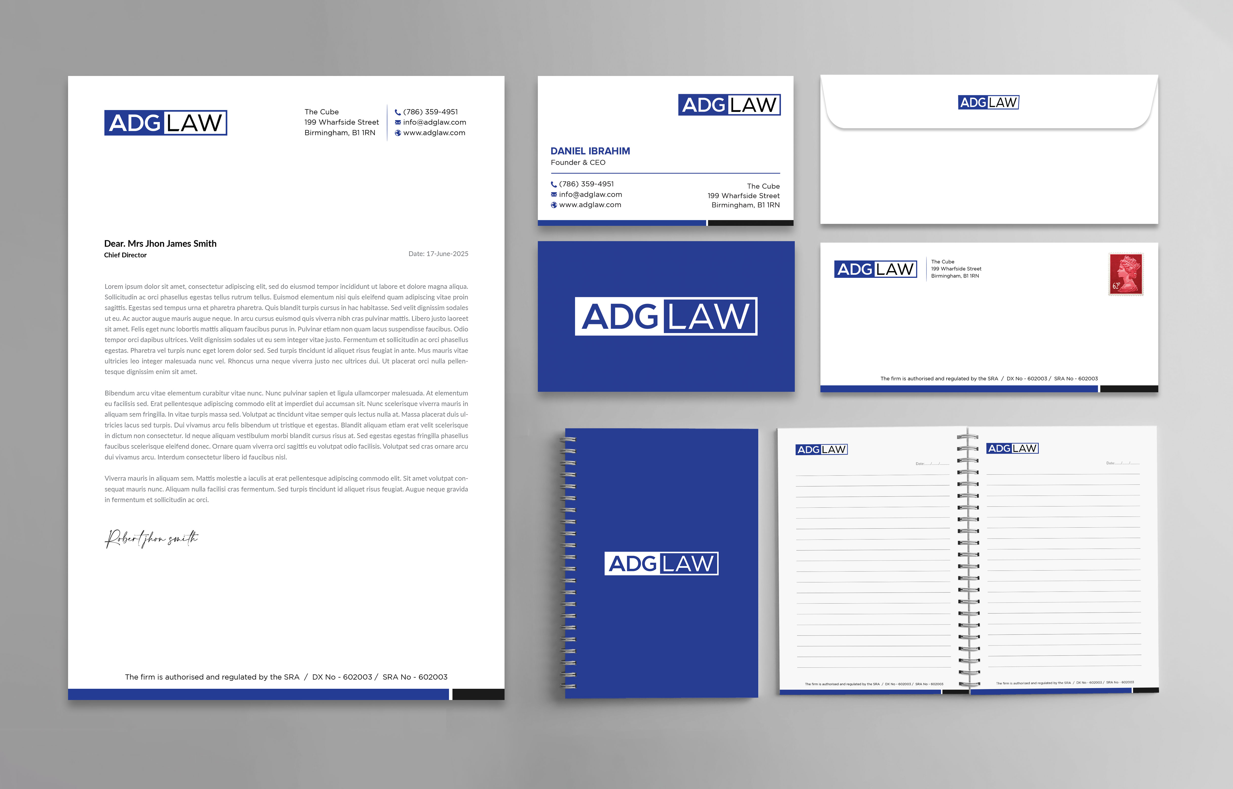 Stationery Design by Sabbir_2025 for this project | Design #35526252