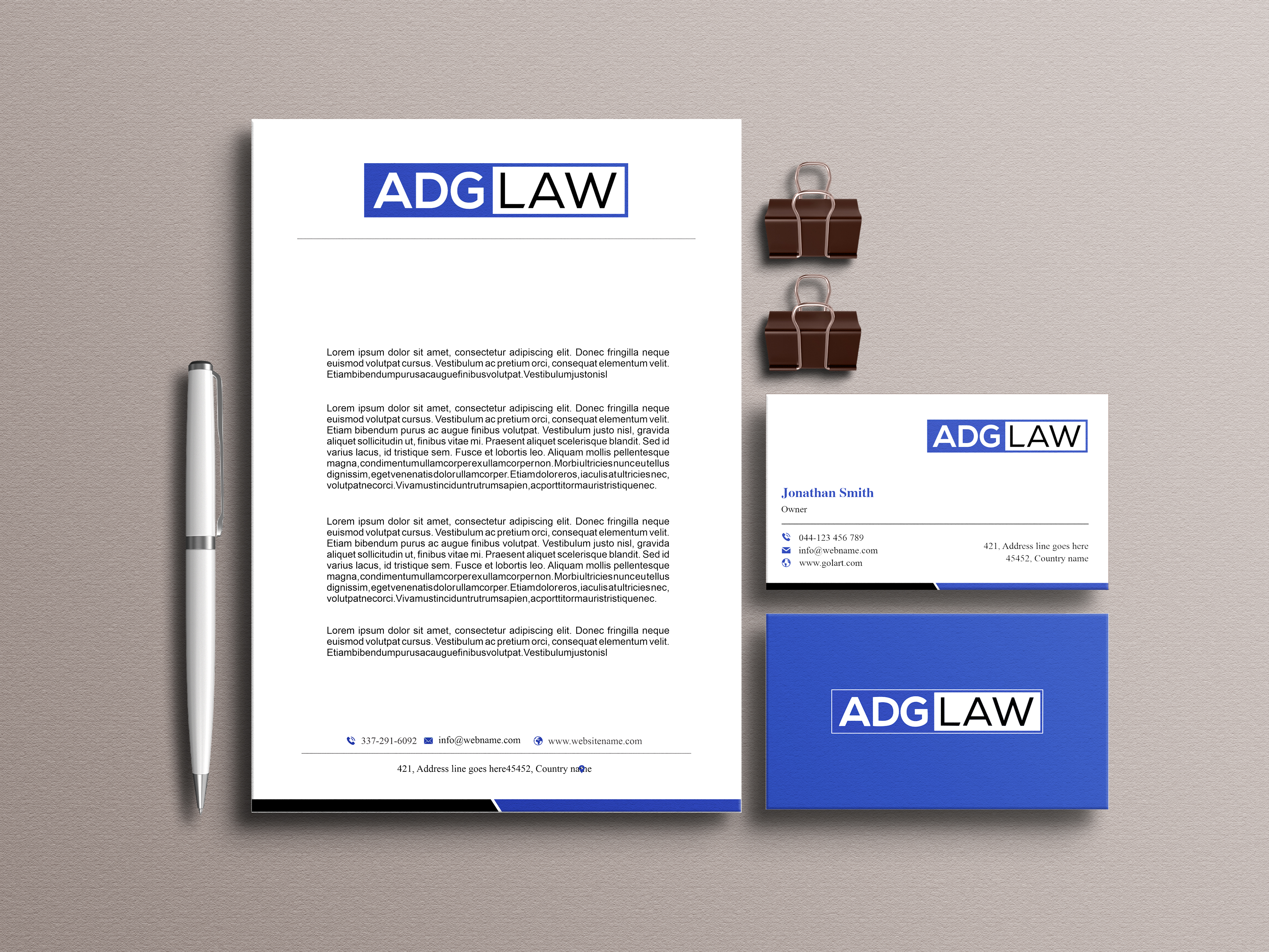 Stationery Design by designer1975 for this project | Design #35508580