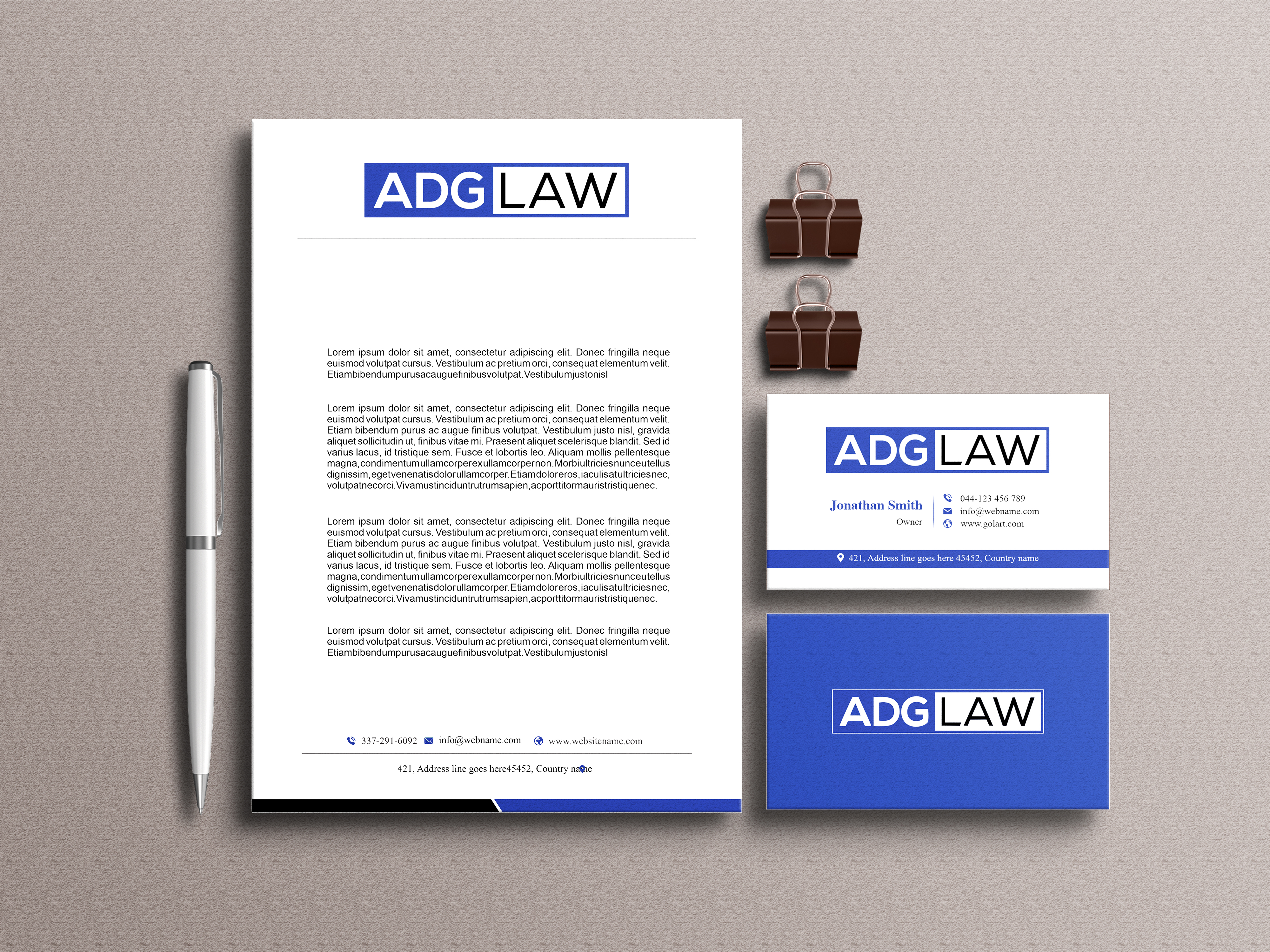 Stationery Design by designer1975 for this project | Design #35508615