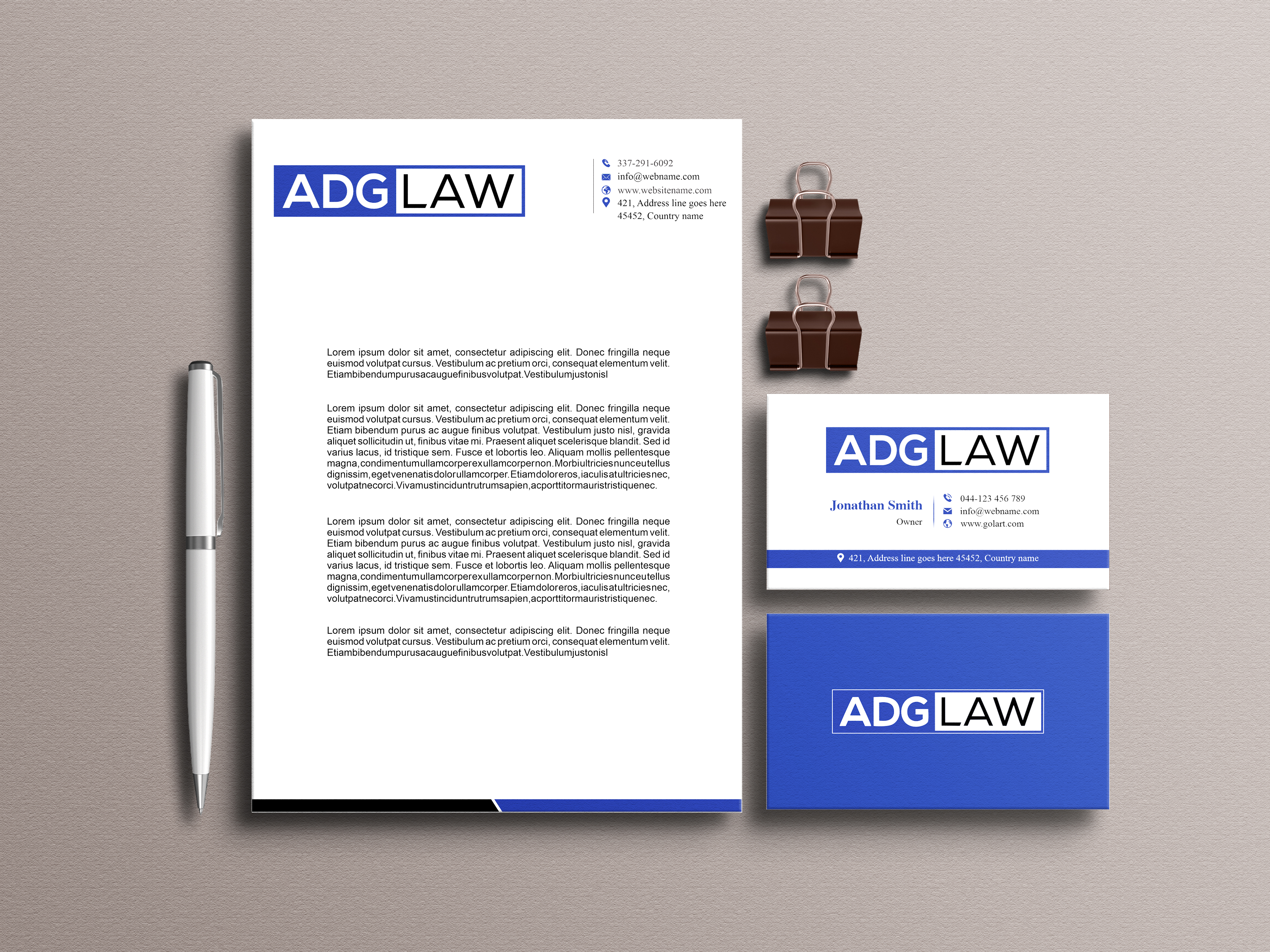 Stationery Design by designer1975 for this project | Design #35508639