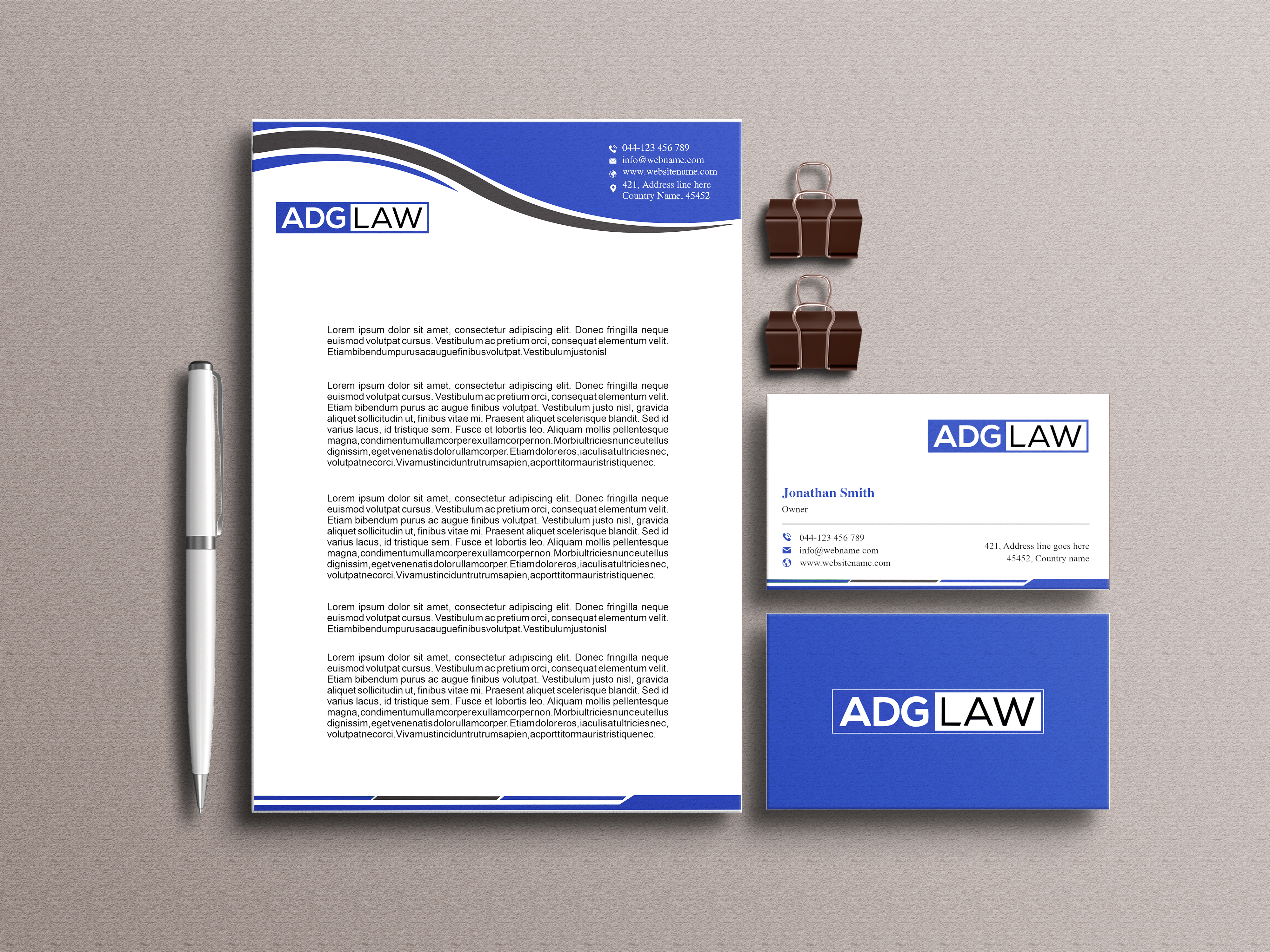 Stationery Design by designer1975 for this project | Design #35509036