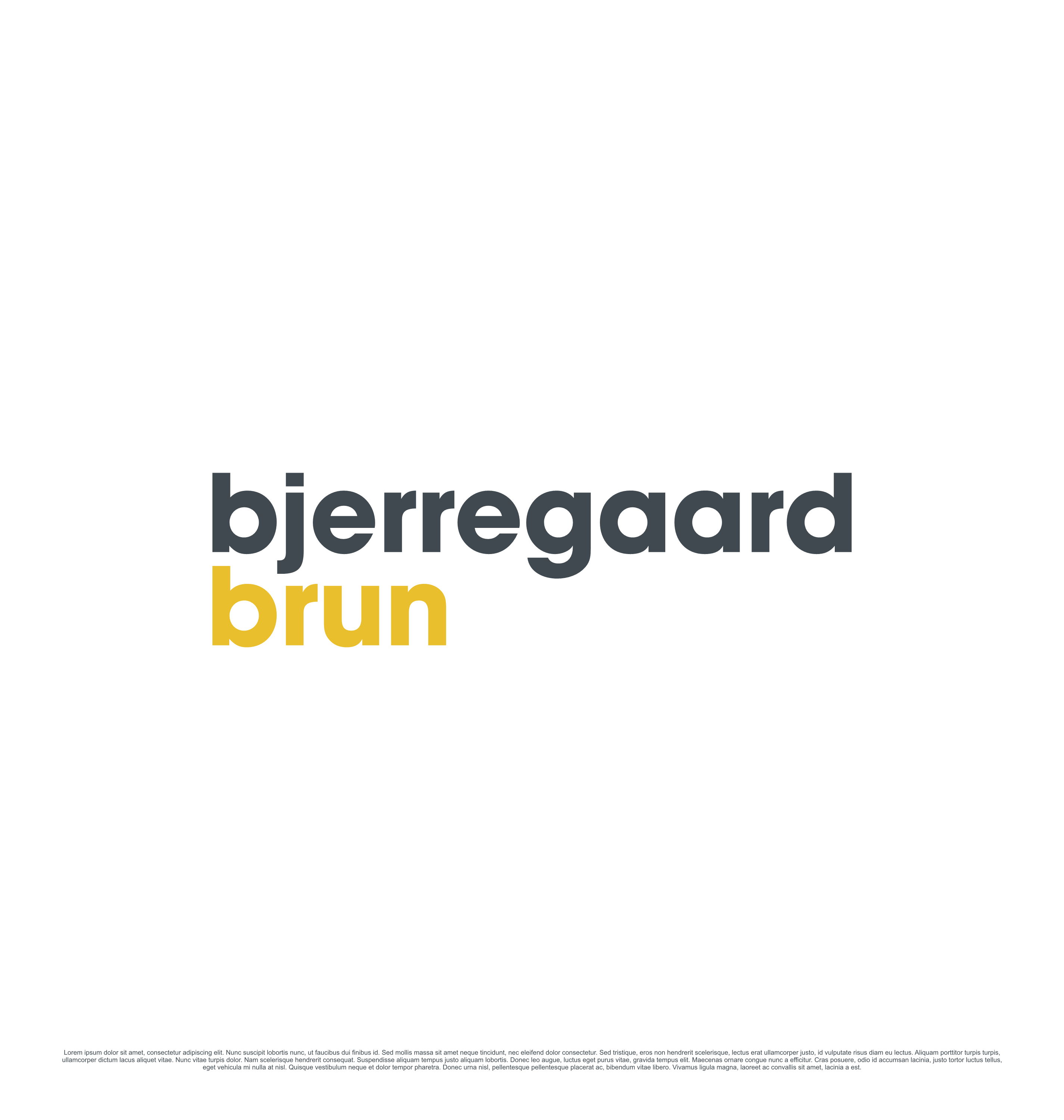 Logo Design by kebusibud for BjerregaardBrun | Design #35515578