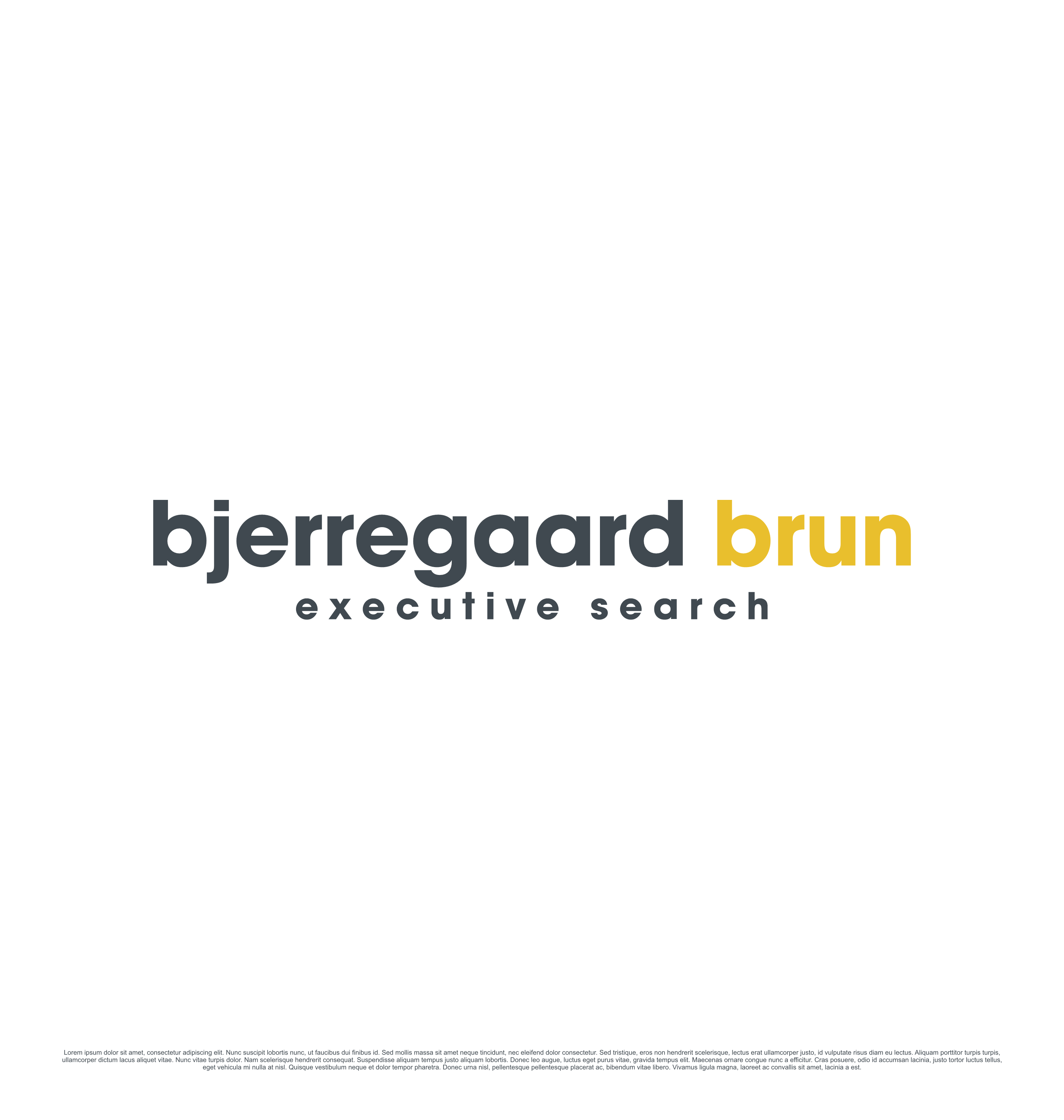 Logo Design by kebusibud for BjerregaardBrun | Design #35515579