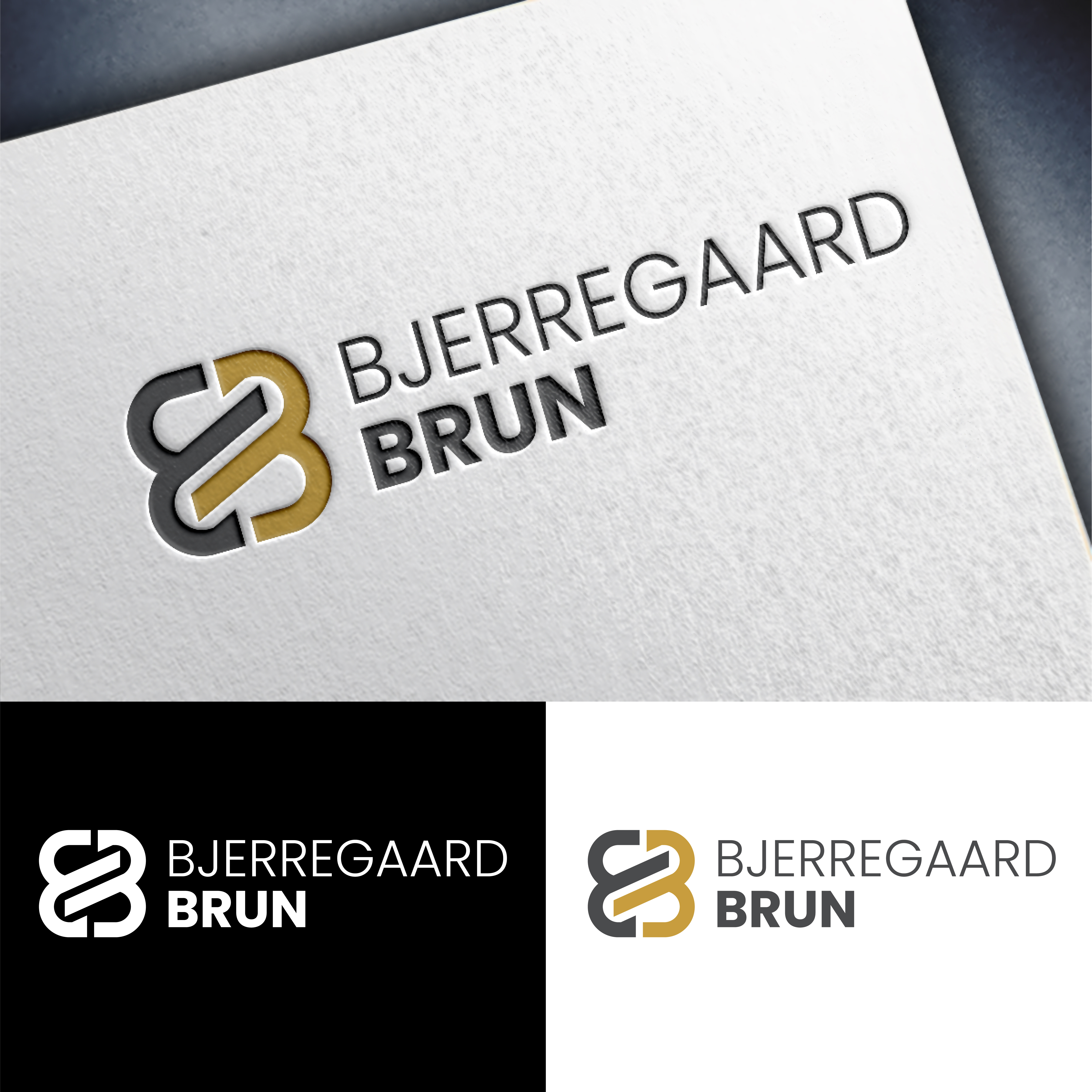 Logo Design by John Mark Arts for BjerregaardBrun | Design #35509363
