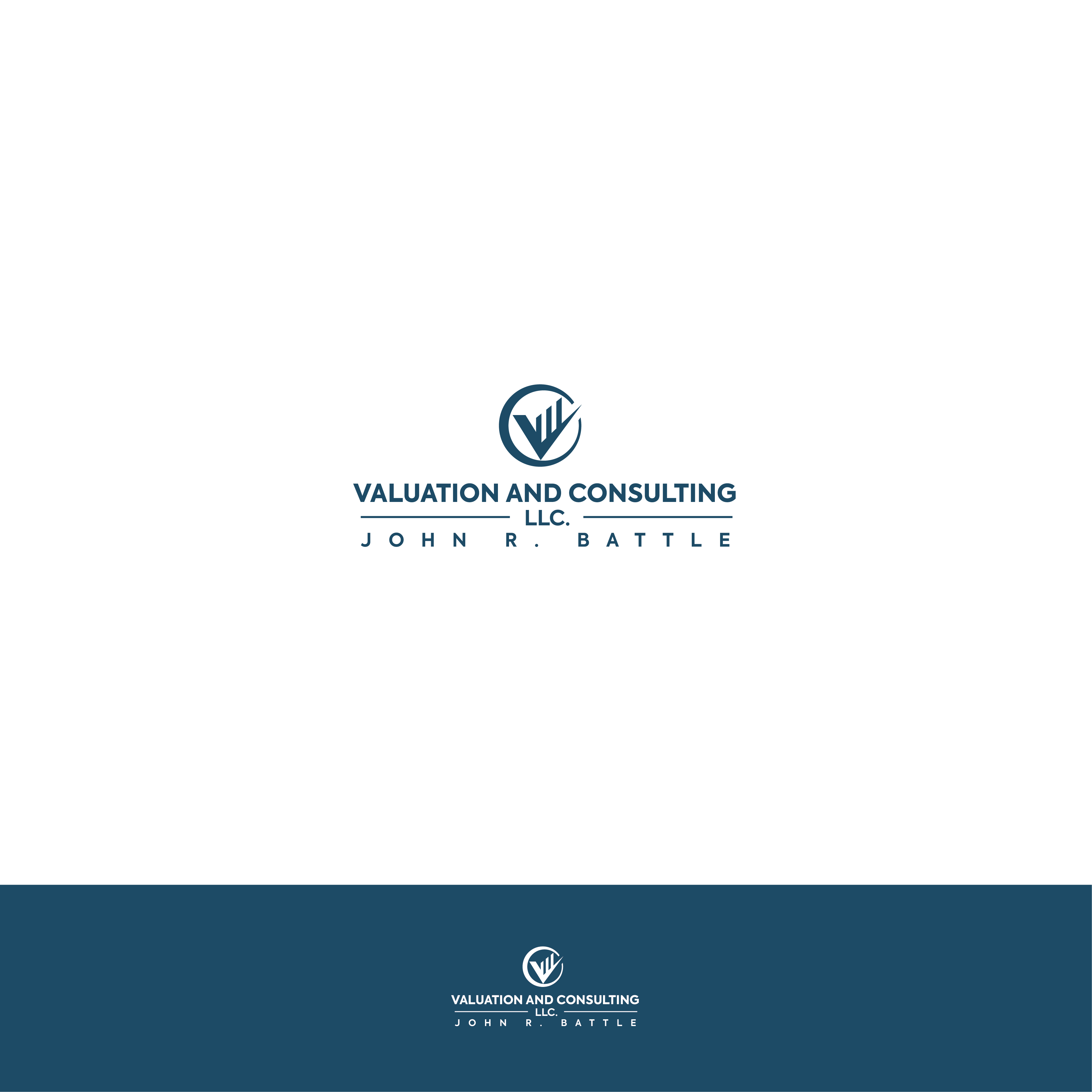 Logo-Design von AbrinaDesign für Valuation and Consulting LLC | Design #35510938