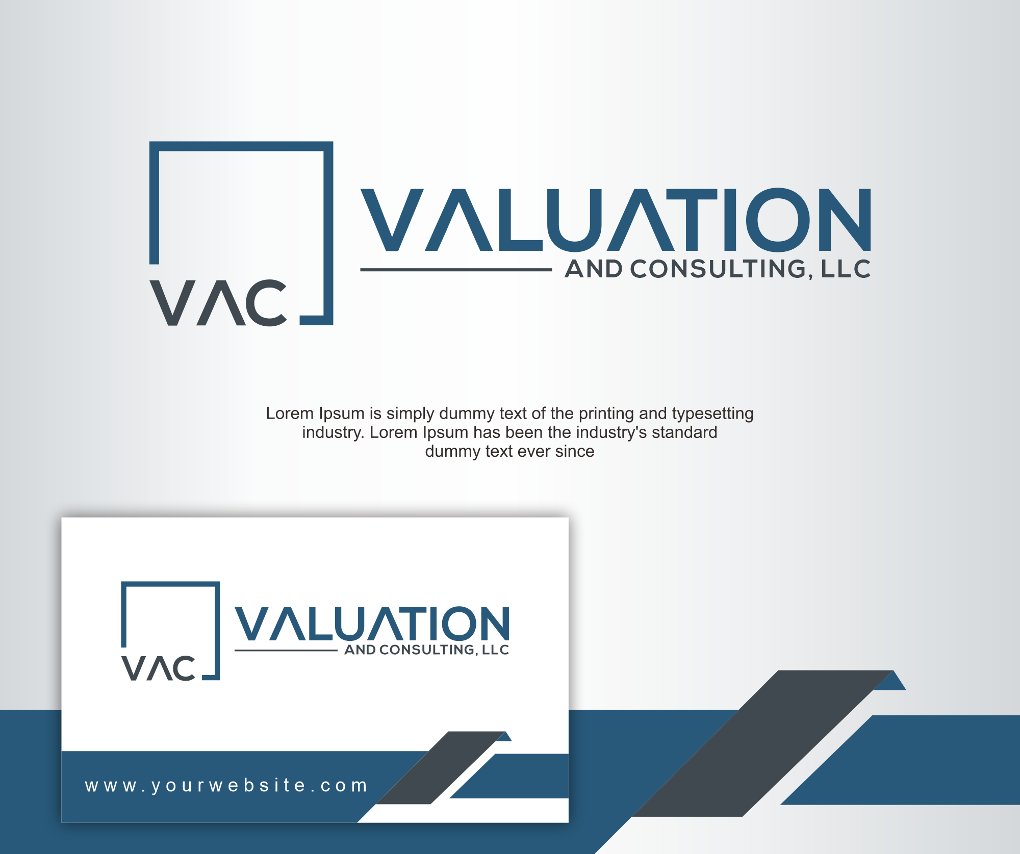 Logo Design by putri elegant for Valuation and Consulting LLC | Design #35509645