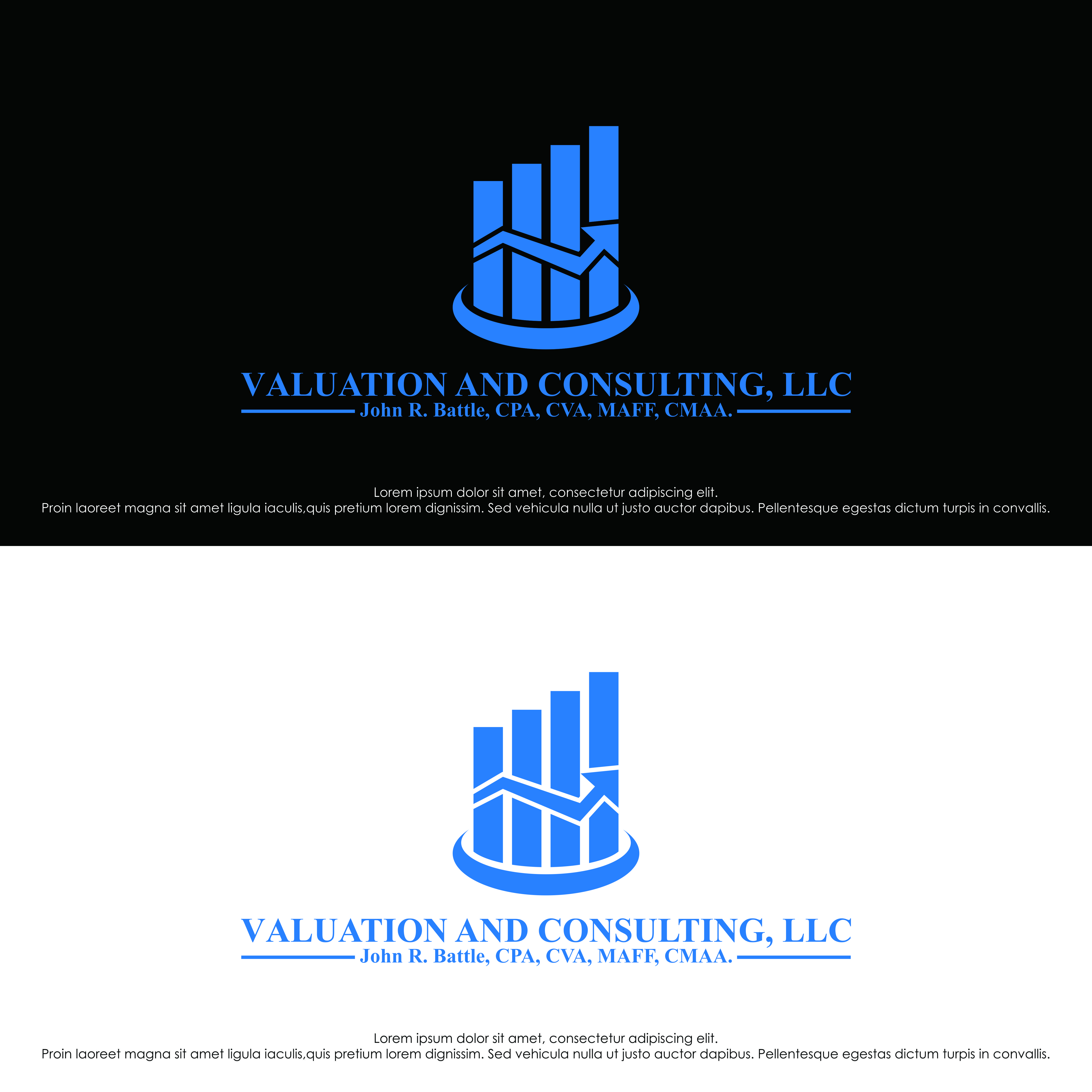 Logo-Design von PetaniMakmur für Valuation and Consulting LLC | Design #35516224