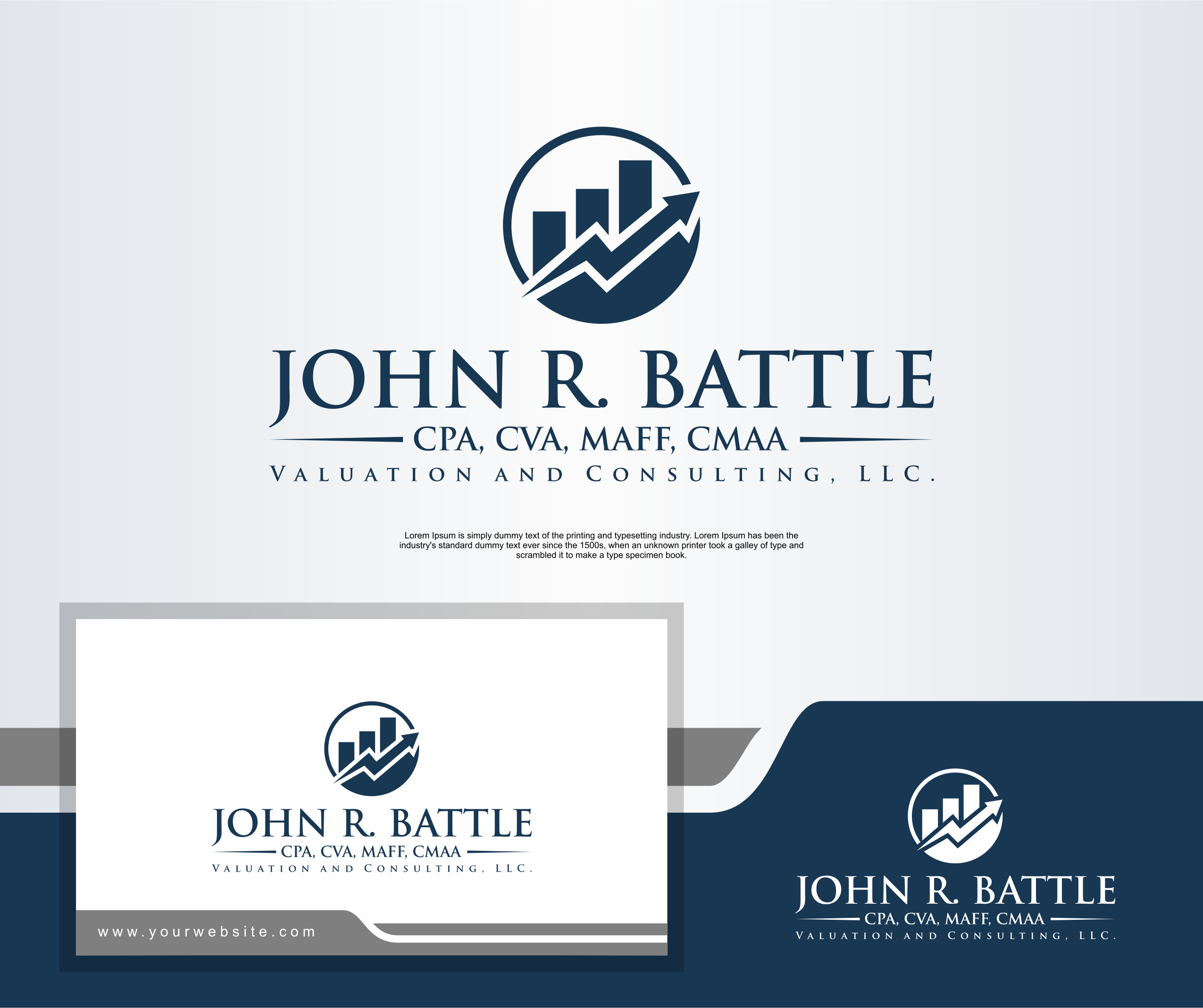 Logo Design by element2 for Valuation and Consulting LLC | Design #35510122