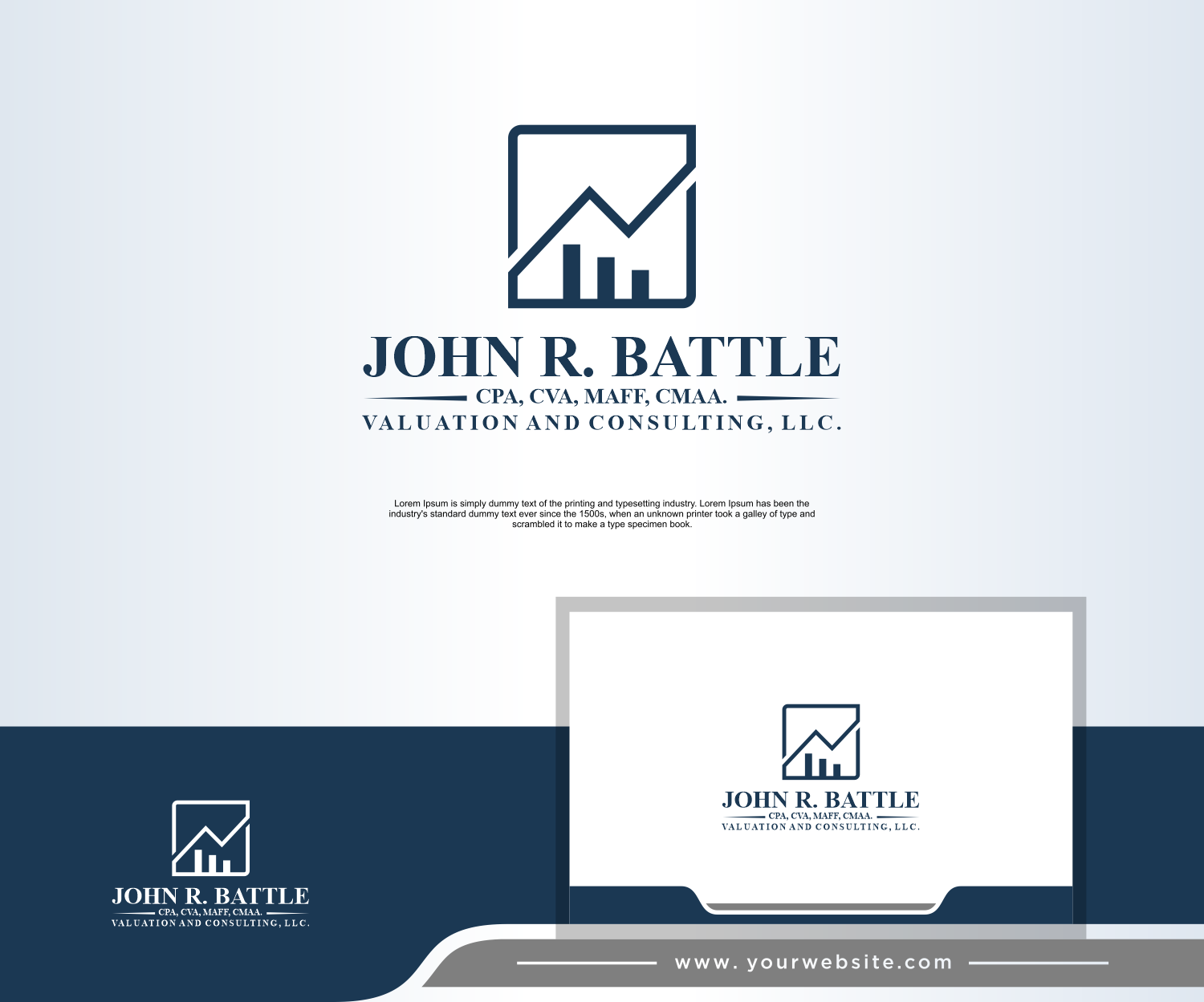 Logo Design by in creative for Valuation and Consulting LLC | Design #35511516