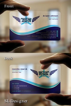 Business Card Design by SL Designer for this project | Design: #35574575