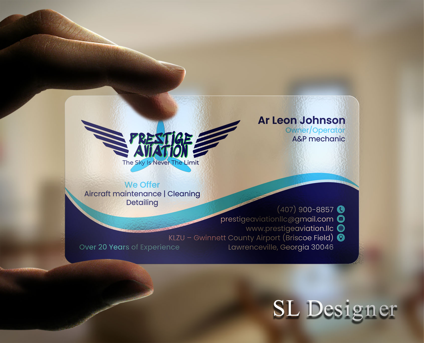 Visitenkarten-Design von SL Designer für dieses Projekt | Design #35574578