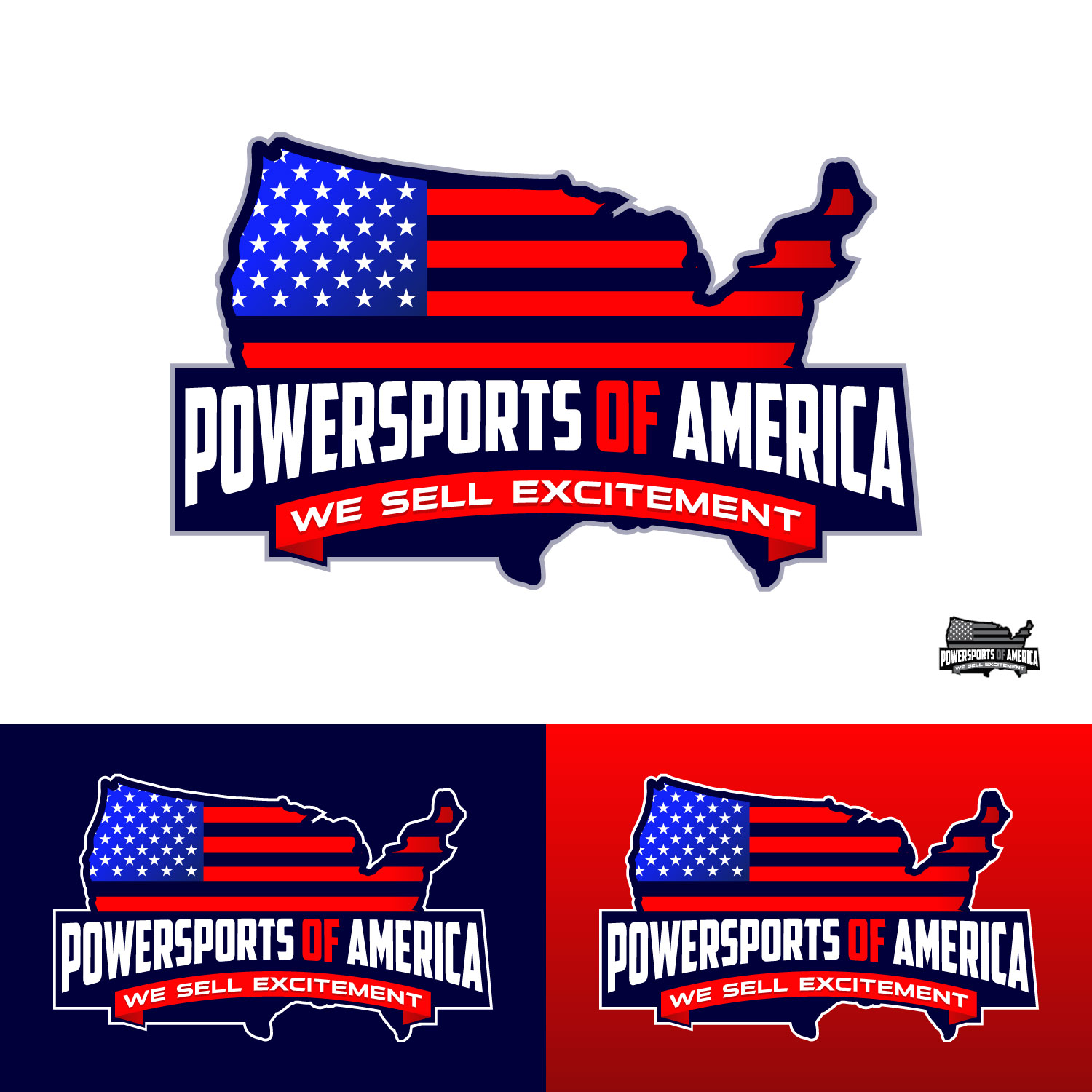 Diseño de Logo por Suvendu.S para Powersports of America | Diseño #35543550