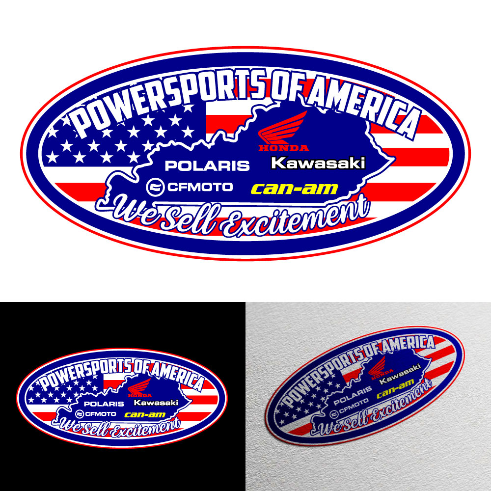 Logo Design by Suvendu.S for Powersports of America | Design #35544914