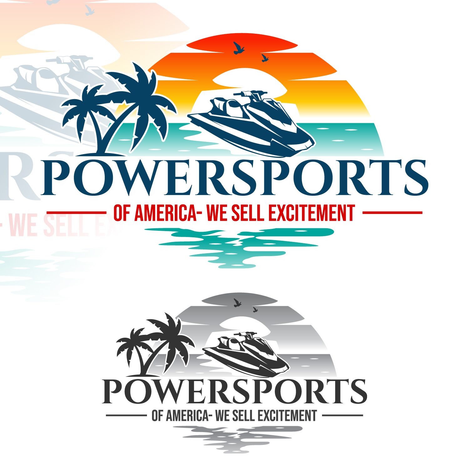 Logo Design by Suvendu.S for Powersports of America | Design #35544977