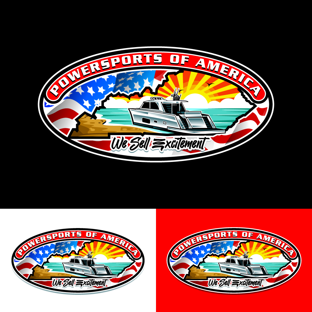 Logo Design by Suvendu.S for Powersports of America | Design #35545682