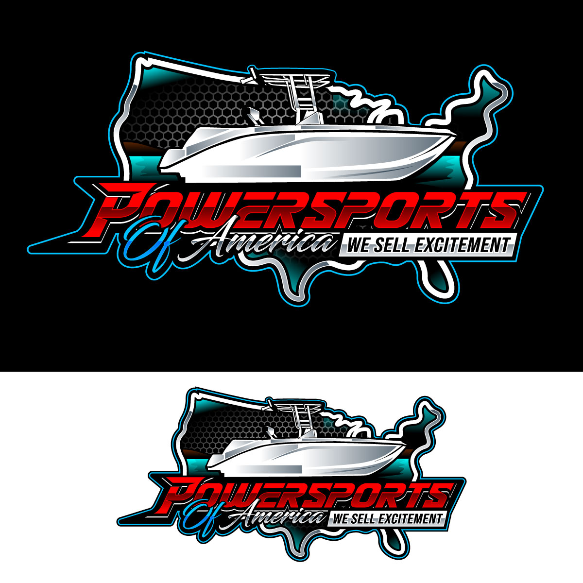 Logo Design by Suvendu.S for Powersports of America | Design #35546131