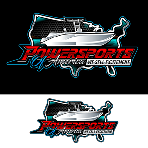 Logo Design by Suvendu.S for Powersports of America | Design: #35546131