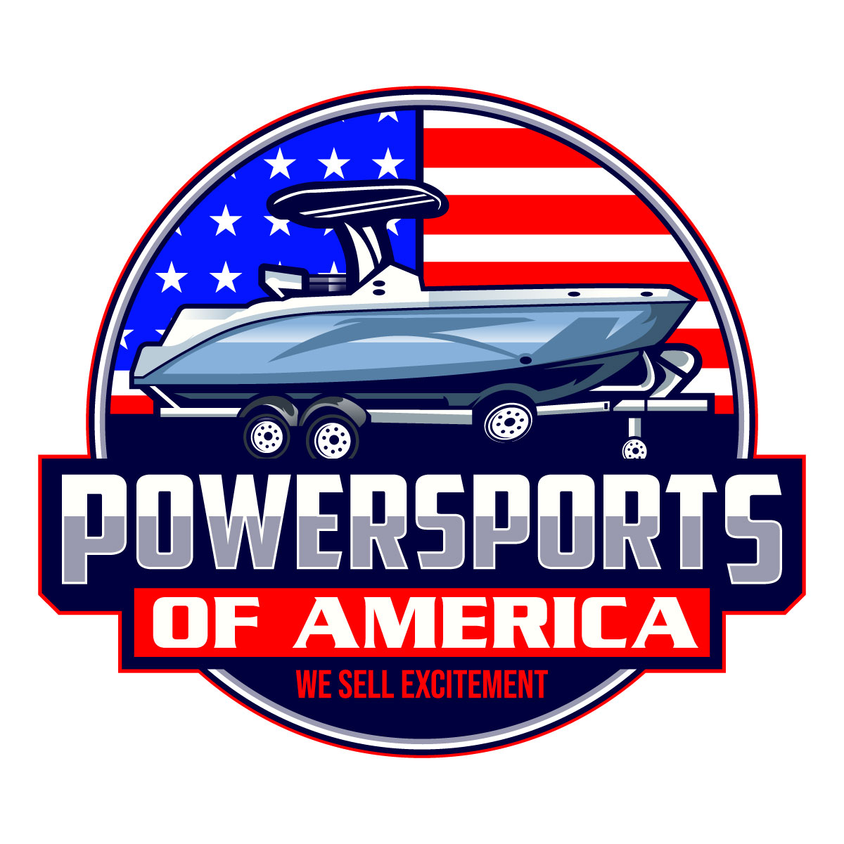 Logo Design by Suvendu.S for Powersports of America | Design #35546135