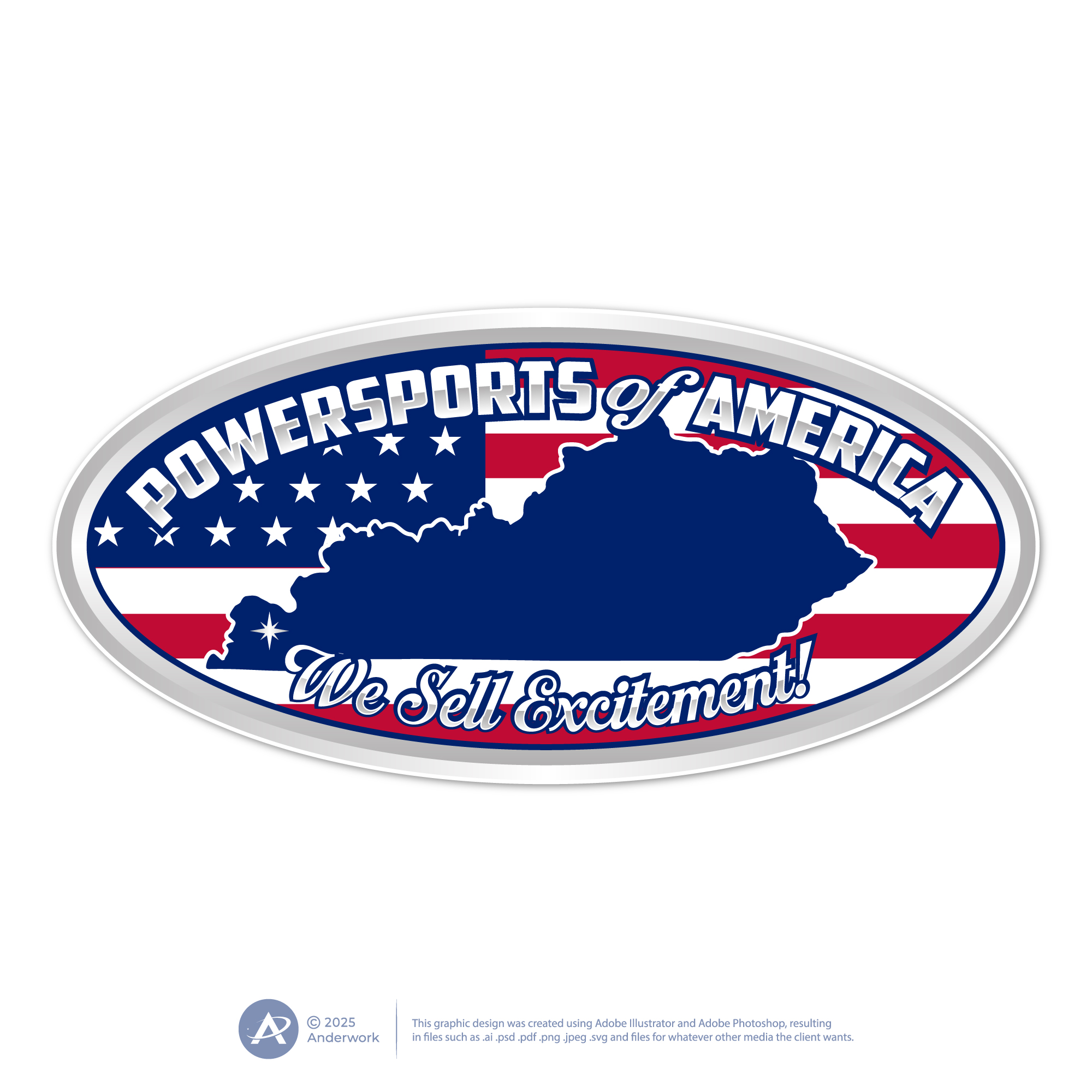 Diseño de Logo por Anderwork para Powersports of America | Diseño #35536198